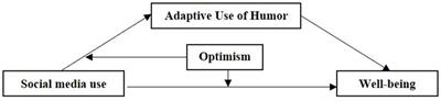 The association between social media use and well-being during quarantine period: testing a moderated mediation model